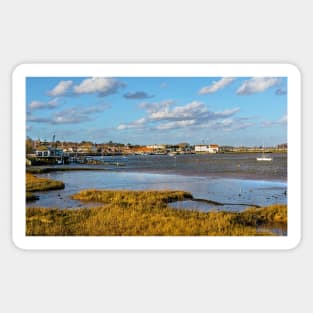 The River Deben Approaching Woodbridge Sticker